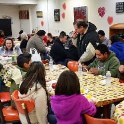 Family Eating their Food