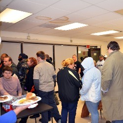 People Waiting in Line